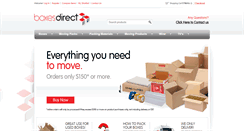 Desktop Screenshot of boxesdirect.com.au